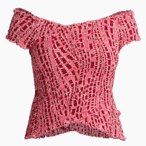 Poupette St Barth off shoulder Soledad top NWT xs